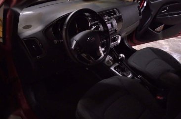 Red Kia Rio 2017 for sale in Makati