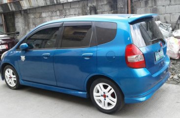 Selling Blue Honda Fit 2003 in Cainta