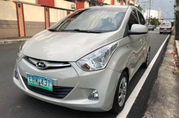 Silver Hyundai Eon 2014 for sale in Quezon City