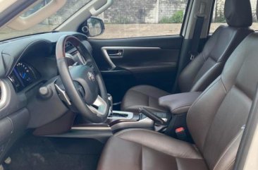 White Toyota Fortuner for sale in Davao