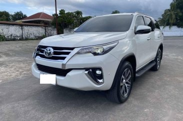 White Toyota Fortuner for sale in Davao