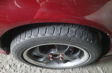 Red Honda Civic 2000 for sale in Quezon City