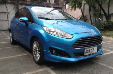 Blue Ford Fiesta 2014 for sale in Quezon City