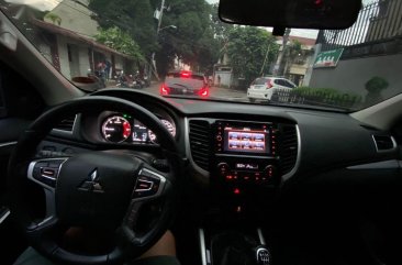 Black Mitsubishi Montero sport 2017 for sale in Quezon City