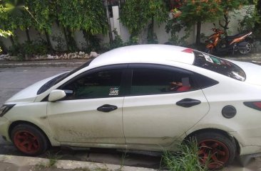  White Hyundai Accent 2015 for sale in Manila