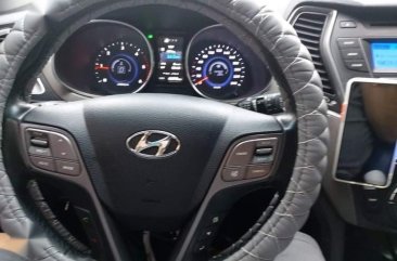 Sell Black 2015 Hyundai Santa Fe in Quezon City