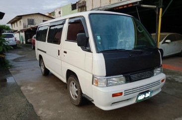 Pearl White Nissan Urvan 2013 for sale in Cavite