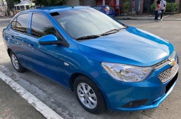 Selling Blue Chevrolet Sail 2018 in Quezon City