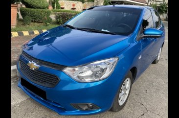 Selling Blue Chevrolet Sail 2018 in Quezon City