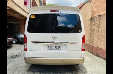 Sell White 2016 Toyota Hiace in Quezon City