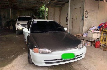White Honda Civic 1995 for sale in Cavite