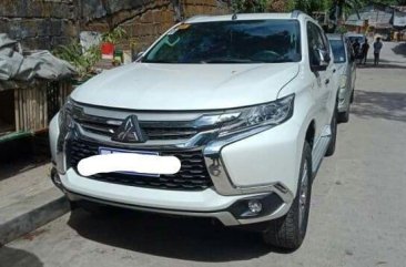 Sell White 2018 Mitsubishi Montero Sport in Quezon City