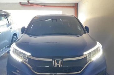 Blue Honda CR-V 2015 for sale in Manila