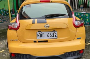 Yellow Nissan Juke 2016 for sale in Manila