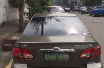 Brown Toyota Altis 2004 for sale in Caloocan City