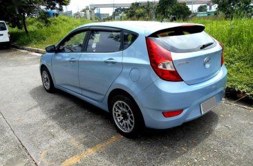 Blue Hyundai Accent 2014 for sale in Quezon City