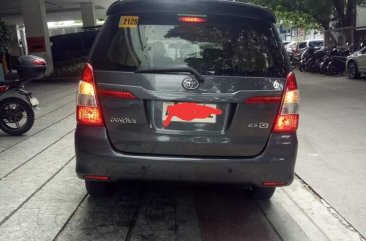 Grey Toyota Innova 2015 for sale in Manila