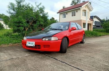 Red Honda Civic 1993 for sale in Antipolo