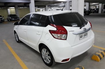 White Toyota Yaris 2014 for sale in Manila