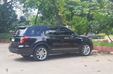 Black Ford Explorer 2014 for sale in Quezon City