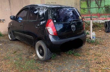 Black Hyundai I10 2009 for sale in Pasig