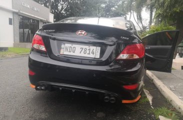 Black Hyundai Accent 2016 for sale in Manila