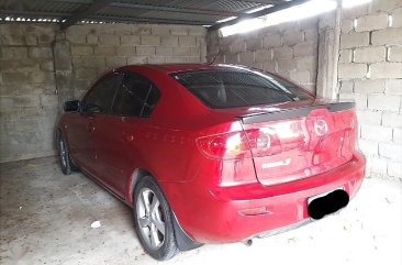 Selling Red Mazda 3 2005 in Quezon City