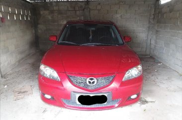 Selling Red Mazda 3 2005 in Quezon City