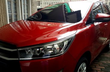 Sell Red 2018 Toyota Innova in Pasay City