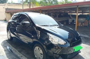 Black Mitsubishi Mirage 2013 for sale in Pasay City