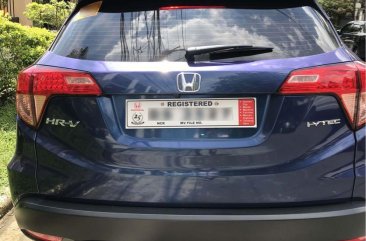 Blue Honda Hr-V 2015 for sale in Manila