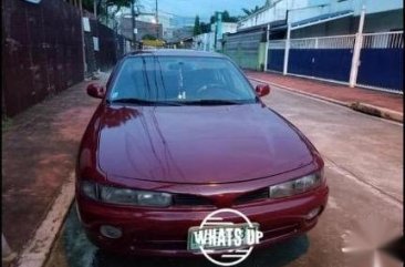 Red Mitsubishi Galant 1996 for sale in Marikina