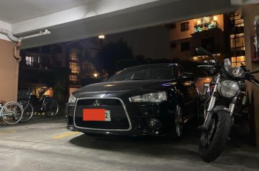 Selling Black Mitsubishi Lancer 2012 in Manila