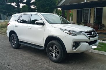 Sell Pearl White 2018 Toyota Fortuner in Davao City
