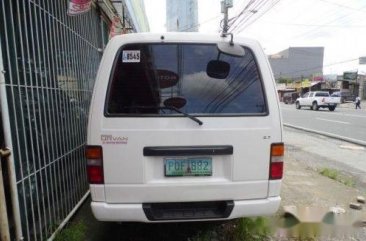 White Nissan Urvan 2011 for sale in Manila