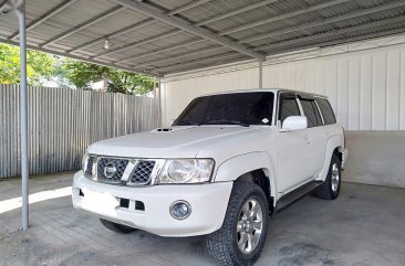 White Nissan Patrol Super Safari 2008 for sale in Davao City