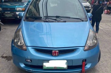 Blue Honda Fit 2003 for sale in Manila