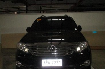 Sell Black 2015 Toyota Fortuner in Makati