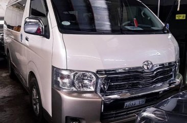 Sell White 2018 Toyota Hiace Super Grandia in Quezon City