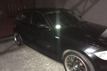 Black BMW 118I 2007 for sale in Quezon