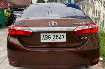 Brown Toyota Corolla Altis 2015 for sale in Tarlac