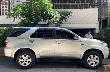 Silver Toyota Fortuner 2009 for sale in Manila