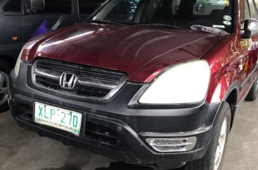 Red Honda Cr-V 2003 for sale in Batangas