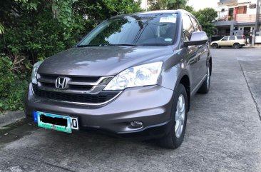 Silver Honda Cr-V 2011 for sale in Las Pinas