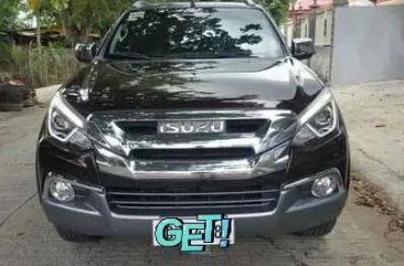 Black Isuzu Mu-X 2018 for sale in Valenzuela