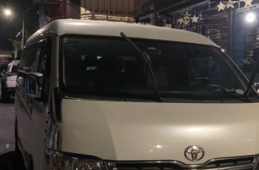 White Toyota Hiace 2012 for sale in Caloocan City