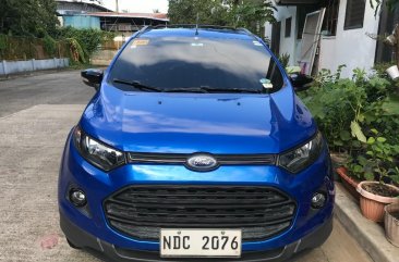 Selling Blue Ford Ecosport 2017 in Quezon City