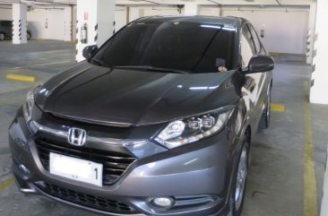 Grey Honda Hr-V 2015 for sale in Bonifacio