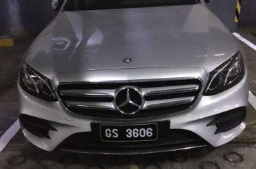 Selling Silver Mercedes-Benz E-Class 2017 in Manila