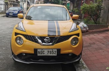 Yellow Nissan Juke 2017 for sale in Manila